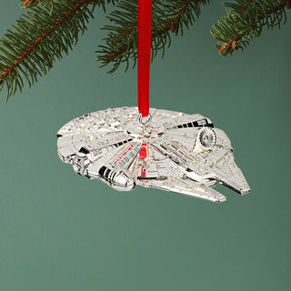 Lenox Star Wars: Millennium Falcon Metal Hanging Ornament sparkle-castle
