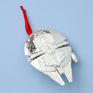Lenox Star Wars: Millennium Falcon Metal Hanging Ornament sparkle-castle
