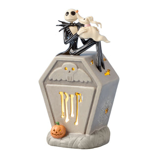 Lenox Disney: Nightmare Before Christmas Jack Skellington Lit Figurine sparkle-castle