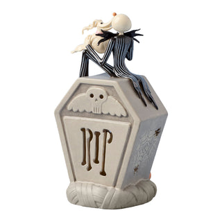 Lenox Disney: Nightmare Before Christmas Jack Skellington Lit Figurine sparkle-castle