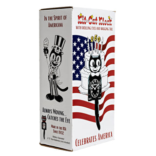 Old Glory Special Edition Kit-Cat Klock sparkle-castle