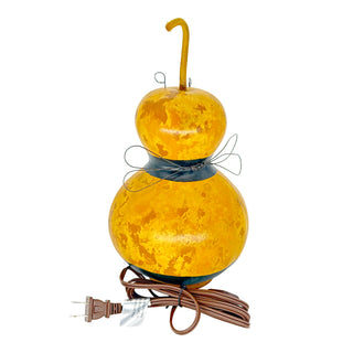 Meadowbrooke Gourds: Bumble Bee Medium Lit Figurine sparkle-castle