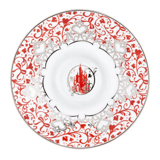 Disney English Ladies: Wedding Platinum Ariel Decorative Cup & Saucer sparkle-castle