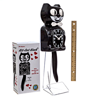 Kit-Cat Klock: Classic Black Kit Cat Clock sparkle-castle