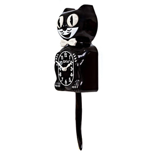 Kit-Cat Klock: Classic Black Kit Cat Clock sparkle-castle