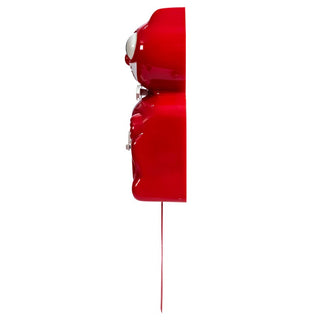Kit-Cat Klock: Retro Red Kitchen Edition Clock sparkle-castle