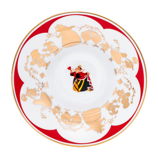 Disney English Ladies: Queen of Hearts Decorative Cup & Saucer sparkle-castle