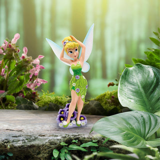 Disney Showcase Botanicals: Tinker Bell Figurine sparkle-castle