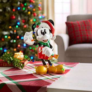 Disney Showcase: Christmas Mickey Mouse Big Figurine sparkle-castle
