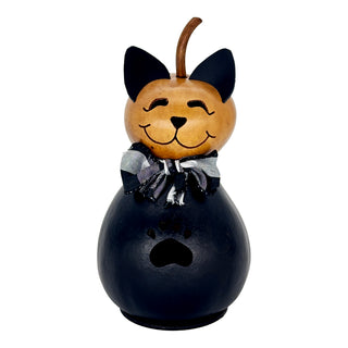 Meadowbrooke Gourds: Cole Cat Miniature Figurine sparkle-castle