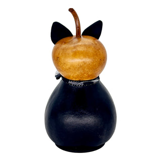 Meadowbrooke Gourds: Cole Cat Miniature Figurine sparkle-castle