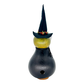 Meadowbrooke Gourds: Fiona Witch Medium Lit Figurine sparkle-castle