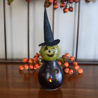 Meadowbrooke Gourds: Fiona Witch Miniature Figurine sparkle-castle