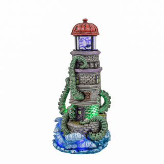 FG Square Halloween Village: Lighthouse Attack