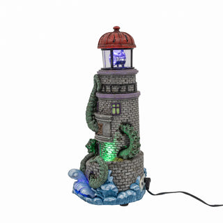 FG Square Halloween Village: Lighthouse Attack