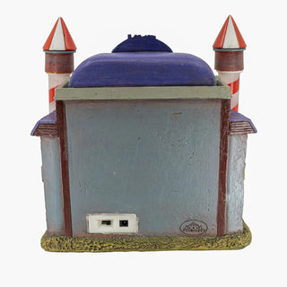 FG Square Halloween Village: Carnival Funhouse sparkle-castle