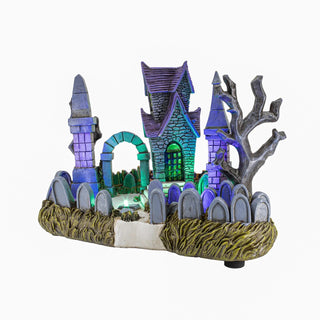 FG Square Halloween Village: Cemetery Yard