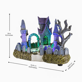 FG Square Halloween Village: Cemetery Yard