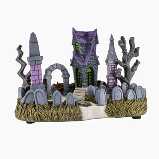 FG Square Halloween Village: Cemetery Yard