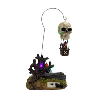 FG Square Halloween Village: Skull Balloon Ride sparkle-castle