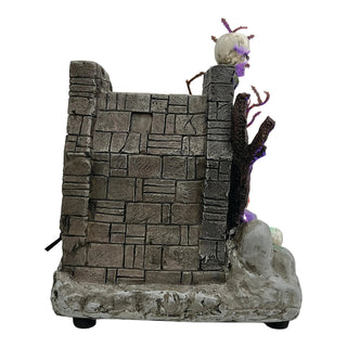 FG Square Halloween Village: Drainpipe Ghoul