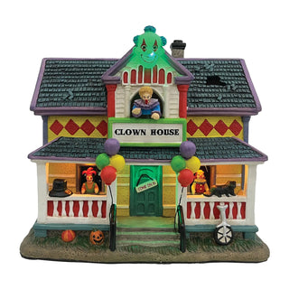 FG Square Halloween Village: Clown House