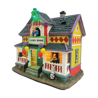 FG Square Halloween Village: Clown House
