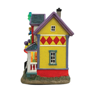 FG Square Halloween Village: Clown House