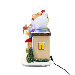 FG Square Christmas Village: Chicken & Waffles Restaurant sparkle-castle