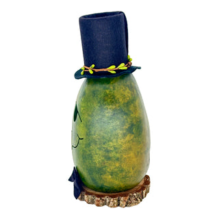 Meadowbrooke Gourds: Frank Small Lit Figurine sparkle-castle