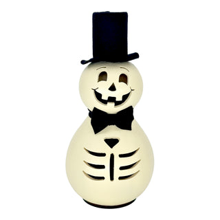 Meadowbrooke Gourds: Skull Miniature Figurine sparkle-castle