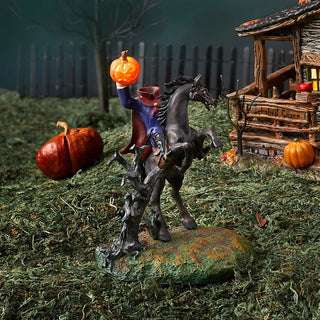 Department 56 Snow Village Halloween Accessory: The Headless Horseman sparkle-castle