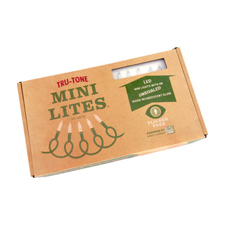 Mini Light Set, Candleglow, 100 Bulb String Lights, T5