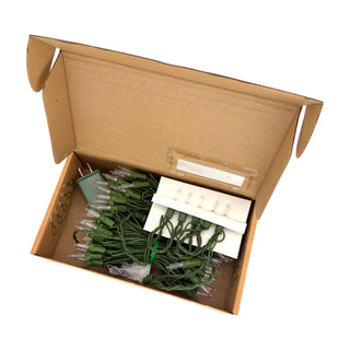 Mini Light Set, Candleglow, 100 Bulb String Lights, T5