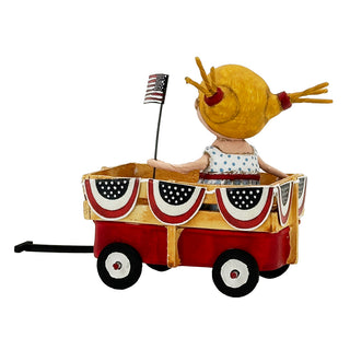 Lori Mitchell Summer Fun Collection: Polly's Parade Figurine sparkle-castle