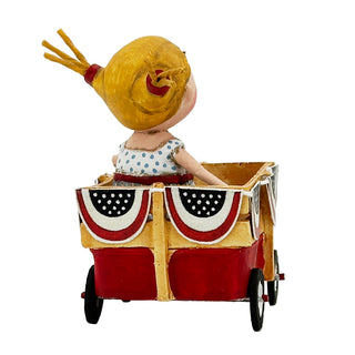 Lori Mitchell Summer Fun Collection: Polly's Parade Figurine sparkle-castle