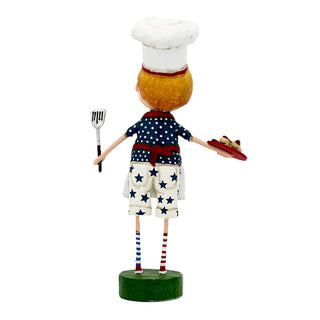 Lori Mitchell Summer Fun Collection: The Grill Master Figurine sparkle-castle