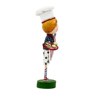 Lori Mitchell Summer Fun Collection: The Grill Master Figurine sparkle-castle