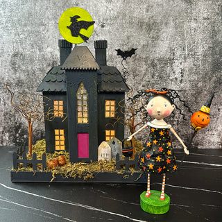 Lori Mitchell Halloween Collection: Crimp and Crinkle Figurine sparkle-castle