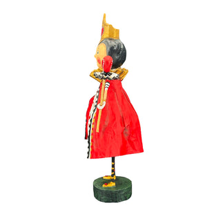 Lori Mitchell Alice in Wonderland Collection: Queen of Hearts Figurine sparkle-castle
