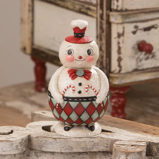 Johanna Parker by Bethany Lowe: Double Cane Conrad Jar sparkle-castle