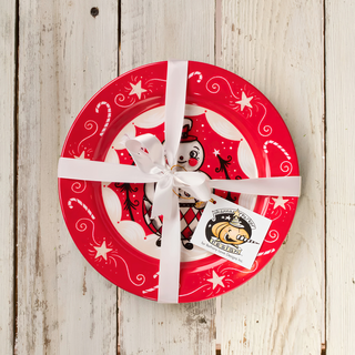 Johanna Parker by Bethany Lowe: Holiday Double Cane Conrad Plates