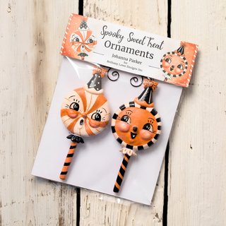 Johanna Parker by Bethany Lowe: Spooky Sweet Treat Ornaments, Set of 2