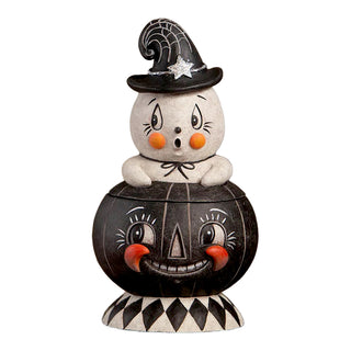 Johanna Parker by Bethany Lowe: Halloween Incognito Gus & Tito Container sparkle-castle