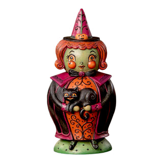 Johanna Parker by Bethany Lowe: Halloween Hagatha and Jack Spooks Jar sparkle-castle