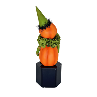LeeAnne Kress by Bethany Lowe Halloween: Treats Party Pumpkin Head Figurine sparkle-castle