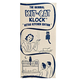 Kit-Cat Klock: Retro Pink Lady Kitchen Edition Clock sparkle-castle