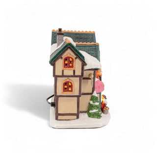 FG Square Christmas Village: Holiday Pet Store sparkle-castle