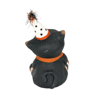 Michelle Allen by Bethany Lowe Halloween: Boots Party Kitty Figurine sparkle-castle