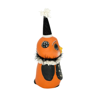 Michelle Allen by Bethany Lowe Halloween: Polka Dot Owl Figurine sparkle-castle